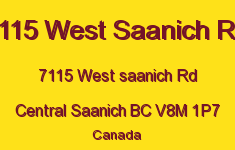 7115 West Saanich Rd 7115 West Saanich V8M 1P7
